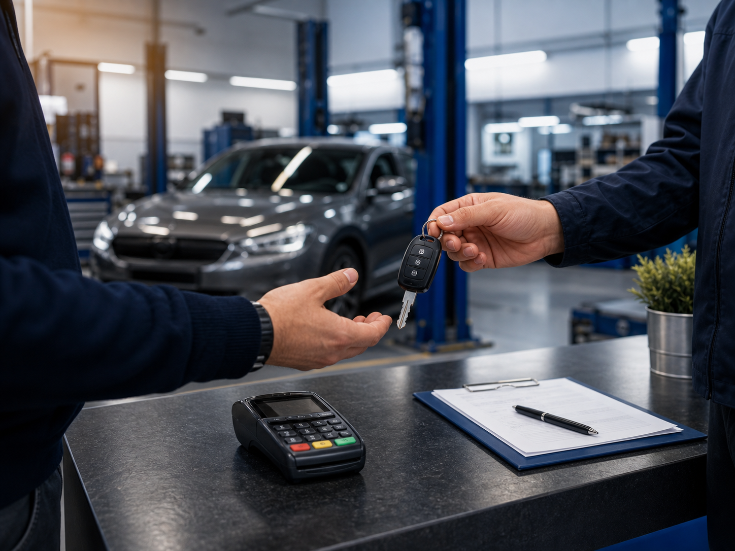 Customer Handover image for DNP GARAGE